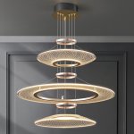 Кольцевая люстра ISTRAL D80+100+80 ImperiumLoft 240038-23