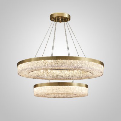 Кольцевая люстра OLAGUS А Brass ImperiumLoft 240041-23