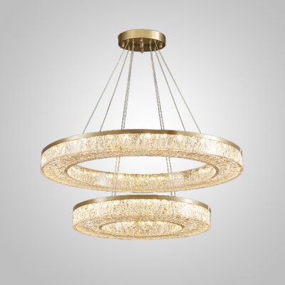 Кольцевая люстра OLAGUS B Brass ImperiumLoft 240042-23