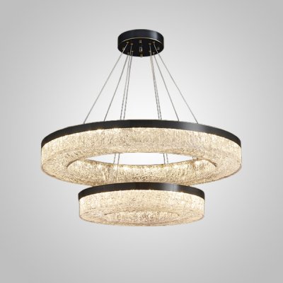 Кольцевая люстра OLAGUS А Black ImperiumLoft 240043-23