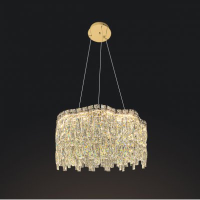 Кольцевая люстра MICHELLE D50 Brass ImperiumLoft 240057-23