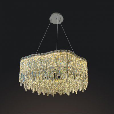 Кольцевая люстра MICHELLE D80 Chrome ImperiumLoft 240064-23