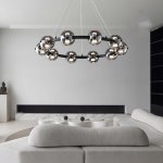 Кольцевая люстра SEMUND B D80 ImperiumLoft 240070-23