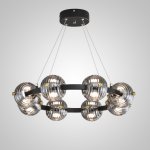 Кольцевая люстра SEMUND D60 Black ImperiumLoft 240072-23