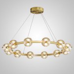 Кольцевая люстра SEMUND D100 Brass ImperiumLoft 240078-23