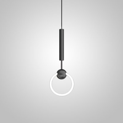 Подвесной светильник FINNUR RING D15 Black ImperiumLoft 240162-23