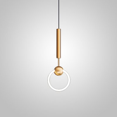 Подвесной светильник FINNUR RING D15 Brass ImperiumLoft 240164-23