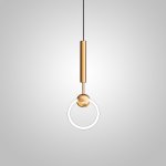 Подвесной светильник FINNUR RING D15 Brass ImperiumLoft 240164-23