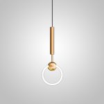 Подвесной светильник FINNUR RING D20 Brass ImperiumLoft 240165-23