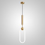 Подвесной светильник FINNUR B H30 Brass ImperiumLoft 240182-23