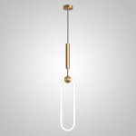 Подвесной светильник FINNUR B H40 Brass ImperiumLoft 240187-23