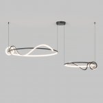 Кольцевая люстра RAFFEL COMBO D60+80 Black ImperiumLoft 240197-23