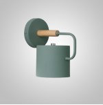 Бра BEND WALL Wood Green ImperiumLoft 240219-26