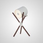 Настольная лампа SHIFT LAMP Dark Brown White ImperiumLoft 240241-26
