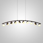 Подвесной реечный светильник CHOIR L10 Brown ImperiumLoft 240259-26