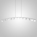 Подвесной реечный светильник CHOIR L12 Brown ImperiumLoft 240260-26