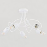 Белая люстра Alfa 24065 Targo