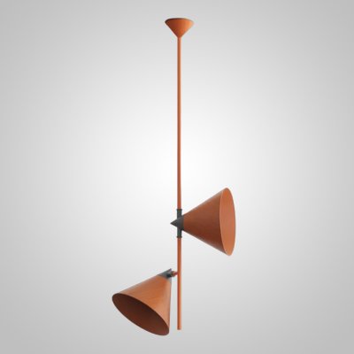 Подвесной светильник CONE 1 Orange ImperiumLoft 240874-26
