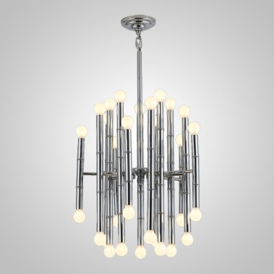 Подвесная рядная люстра CONSTA L30 Chrome ImperiumLoft 240881-26