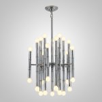 Подвесная рядная люстра CONSTA L30 Chrome ImperiumLoft 240881-26