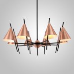 Люстра на штанге CRATER A L8 ImperiumLoft 240888-26