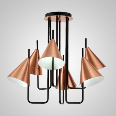 Люстра на штанге CRATER B L6 ImperiumLoft 240889-26