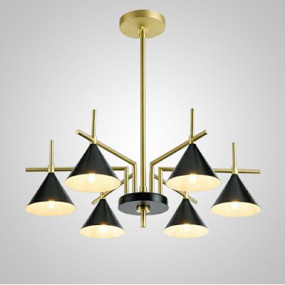 Люстра на штанге CONUS L6 White ImperiumLoft 240899-26