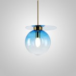 Подвесной светильник Bomma Umbra Pendant Light Blue ImperiumLoft 240905-26