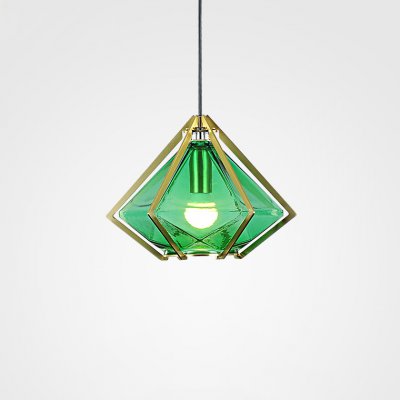 Подвесной светильник DIAMOND GL A Green ImperiumLoft 240925-26