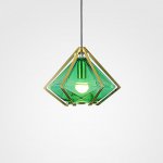 Подвесной светильник DIAMOND GL A Green ImperiumLoft 240925-26