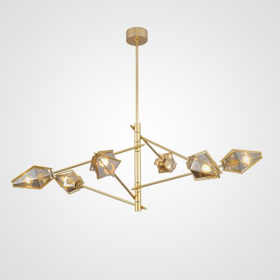 Люстра Harlow Spoke Chandelier Grey ImperiumLoft 240930-26