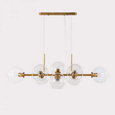 Подвесной реечный светильник DISA Transparent ImperiumLoft 240931-26