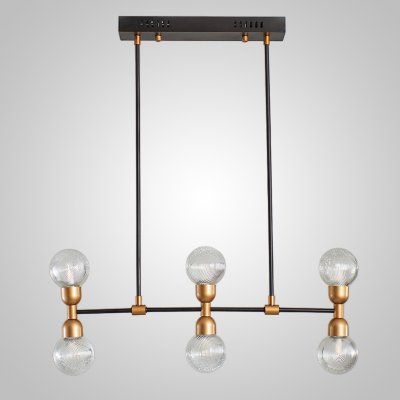 Подвесной реечный светильник DUM LONG Transparent ImperiumLoft 240959-26