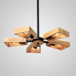 Люстра на штанге FAN Black ImperiumLoft 240972-26