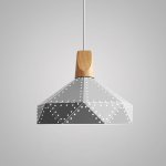 Подвесной светильник EDGE D30 B Gray ImperiumLoft 240992-26