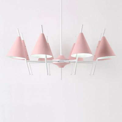 Люстра на штанге CRATER C L5 Pink ImperiumLoft 241000-26