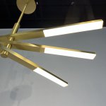 Подвесная люстра ORTON на 3 D96 Gold ImperiumLoft 241024-26