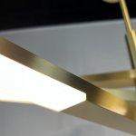 Подвесная люстра ORTON на 3 D96 Gold ImperiumLoft 241024-26