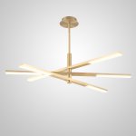 Подвесная люстра ORTON на 3 D96 Gold ImperiumLoft 241024-26