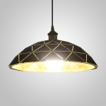 Подвесной светильник HOOD D40 Black Gold ImperiumLoft 241068-26