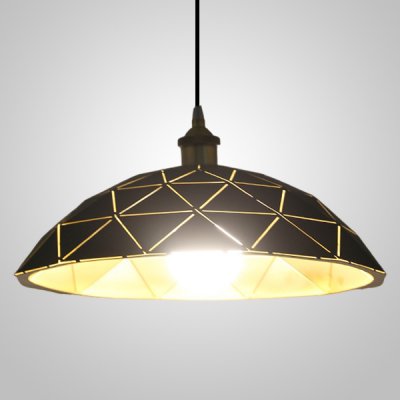 Подвесной светильник HOOD D50 Black Gold ImperiumLoft 241069-26
