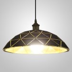 Подвесной светильник HOOD D50 Black Gold ImperiumLoft 241069-26