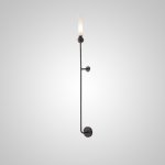 Настенный светильник CYLINDER WALL H115 Black ImperiumLoft 241117-23