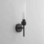 Настенный светильник CYLINDER WALL H38.5 Black ImperiumLoft 241118-23