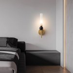 Настенный светильник CYLINDER WALL H38.5 Black ImperiumLoft 241118-23