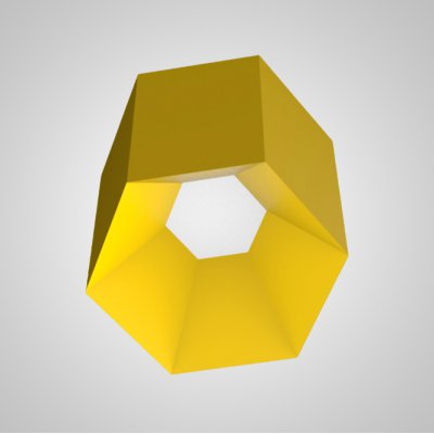 Потолочный светильник HEXAGON B H20 Yellow ImperiumLoft 241156-26 Потолочный светильник HEXAGON B H20 Yellow ImperiumLoft 241156-26