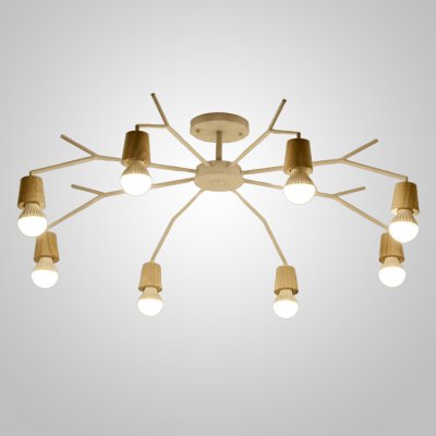 Люстра на штанге LES L8 White ImperiumLoft 241179-26