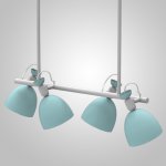 Подвесной реечный светильник LONG Blue ImperiumLoft 241189-26