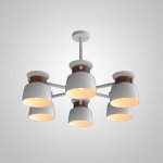 Люстра на штанге LOOP L6 White ImperiumLoft 241208-26