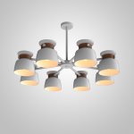 Люстра на штанге LOOP L8 White ImperiumLoft 241209-26